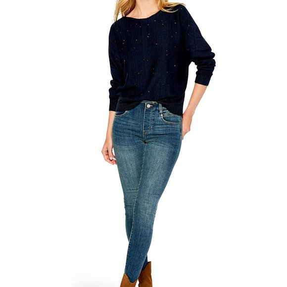 NIC+ZOE Falling Stars Sweater - Picture 4 of 9